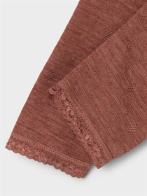 NAME IT Merinould Leggings Wang Cognac
